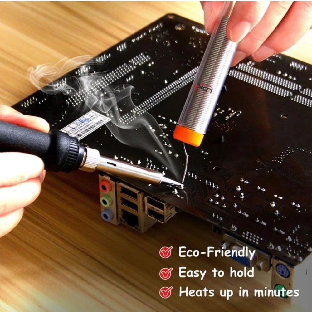 LDK Soldering Iron Kit Electric 60W  Adjustable Temperature for Jewelry Making